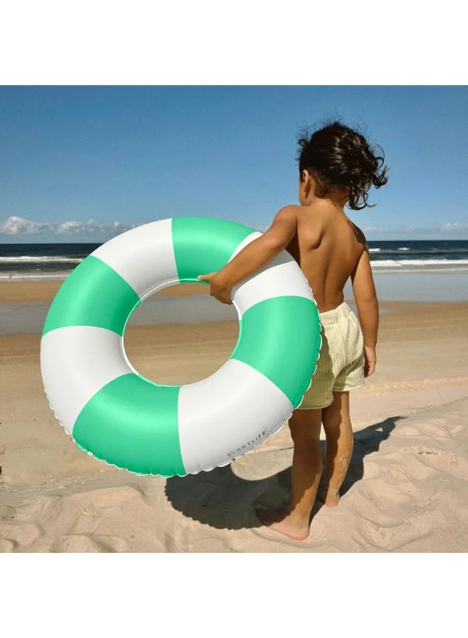 SUNNY LIFE  Mini Pool Ring Pool Party Green Stripe for Men | Best Price UAE